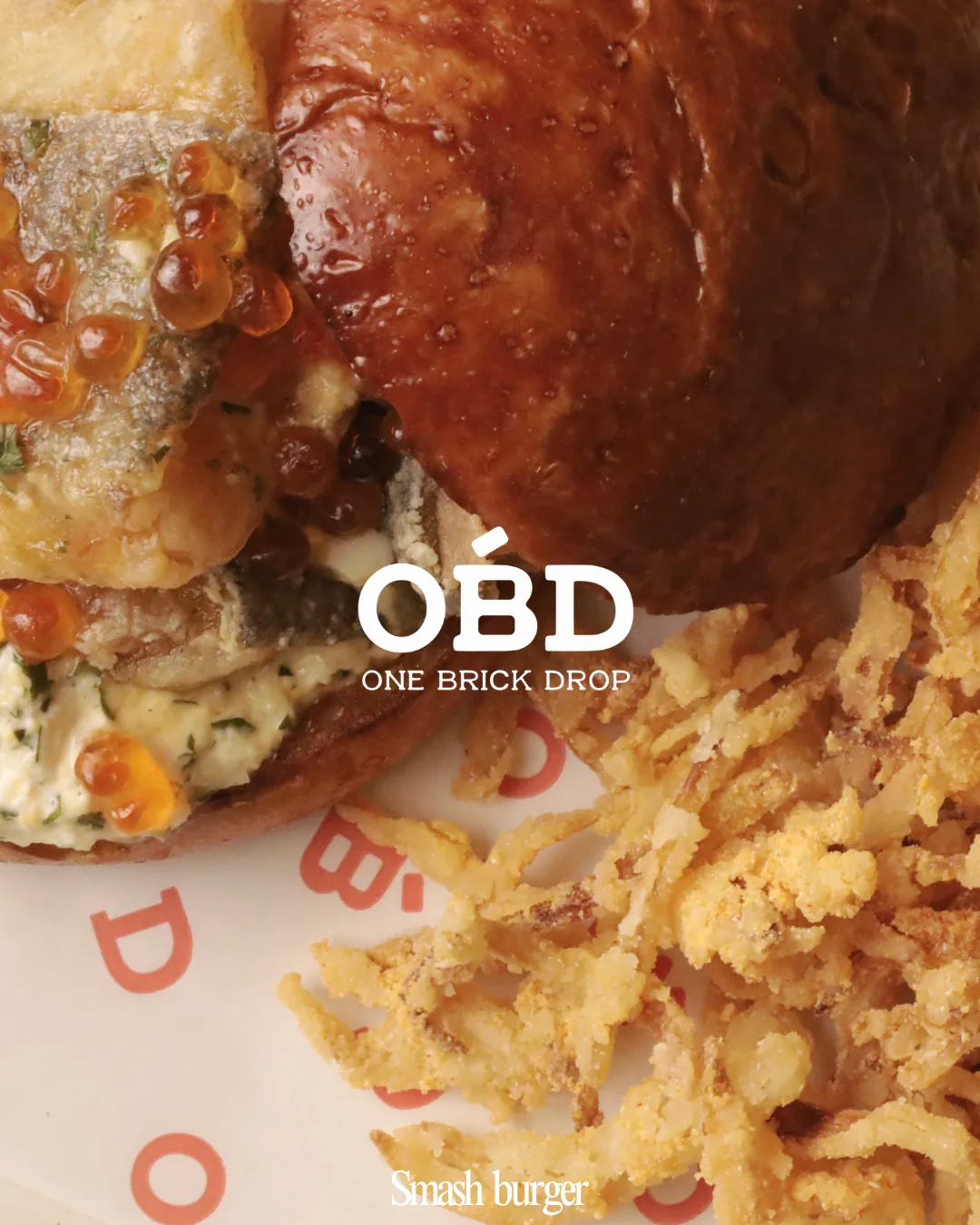 One Brick Drop — Smash burger